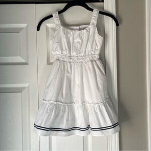 Vineyard Vines Girls White Dress